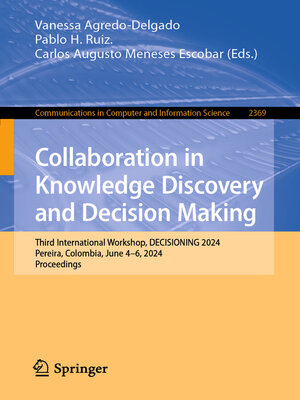 cover image of Collaboration in Knowledge Discovery and Decision Making